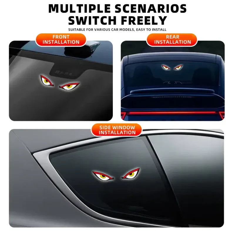 Devil Eye Solar Powered Window LED Light